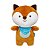 Pelúcia Infantil Raposinha Turminha Soft - Buba - Imagem 1