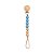 Prendedor de Chupeta Silicone e Bambu Azul - Buba - Imagem 4