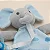 Naninha Bebê com Prendedor de Chupeta Elefante Azul - Buba - Imagem 3