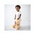 Pelúcia Infantil Ursinho Xodó Caramelo - Buba - Imagem 5