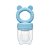 Porta-frutinhas 2 em 1 em Silicone Azul - Buba - Imagem 1