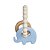 Mordedor em Silicone e Bambu Elefante Azul - Buba - Imagem 2