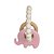 Mordedor em Silicone e Bambu Elefante Rosa - Buba - Imagem 2