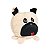 Pelúcia Antialérgica Com Chocalho Pug Zé Bola ou Cubo - Zip - Imagem 4