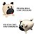 Pelúcia Antialérgica Com Chocalho Pug Zé Bola ou Cubo - Zip - Imagem 10
