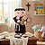 Pelúcia Boneco de Pano Bordado Católico Santo Antônio - Zip - Imagem 1