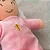 Chaveiro Religioso de Pelúcia Anjinho da Guarda Rosa Bebê - Imagem 2