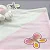Naninha Bebê Com Prendedor de Chupeta Ursinho Rosa e Branco - Imagem 2