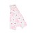 Manta Com Capuz Macia Antialérgica 90x60cm Bco Rosa Bebê Zip - Imagem 3