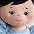 Pelúcia Boneca De Pano Infantil Rostinho Bordado Nina - Zip - Imagem 4