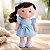 Pelúcia Boneca De Pano Infantil Rostinho Bordado Nina - Zip - Imagem 1