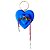 Coração Duplo Amor Azul Bic (24x16cm) - Imagem 1