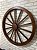 RODA CARROÇA DECORATIVA PAREDE (90CM) - Imagem 1