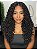 Lace Front Simone Castanho Escuro - Imagem 1