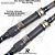 Vara Carbono Modelo FISHBANG carbono t800  Cast 40-180g - Imagem 6
