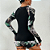 Conjunto top de mangas e short feminino praia/banho UV+ Protection (Cores) - Imagem 9
