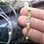 Miçanga 7,6 mm Rotor 2 furos para Chicotes de Pesca - Imagem 3