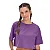 Cropped Oversized Liso Lilás - Imagem 1