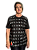 Camiseta com estampa surrealista ladrilhada, por sublimação total, em micro-fibra, tecido tecnológico. - Imagem 1