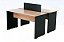 PLATAFORMAS DE TRABALHO DUPLAS-ECONOMICAS-120-HOMEOFFICE - Imagem 1