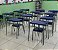 Conjunto de Mesa  e Cadeira Escolar junior em Resina Plastica - Imagem 1