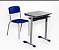 CONJUNTO DE 1 MESA E 1 CADEIRA NO PADRAO  FNDE MESA  EM MDF LAMINADO - Imagem 2