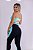 LEGGING SINTONIA SPIN PRETO COM AZUL ARUBA - Imagem 3