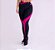 LEGGING SINTONIA SPIN PRETO COM ROSA ORQUIDEA - Imagem 2