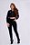 JAQUETA CASACO SINTONIA COMFY PRETO COM CINZA - Imagem 2