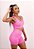 BERMUDA SHORT SINTONIA LILIAN COM BOLSO ROSA - Imagem 1