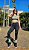 LEGGING SINTONIA PRETO/VERDE ARACAJU - Imagem 1