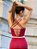 TOP CROPPED SINTONIA VERMELHO MARSALA SÃO PAULO - Imagem 1
