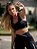 LEGGING SINTONIA ACTION PRETA ROSÉ - Imagem 3