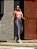 LEGGING SINTONIA ENERGY CINZA COM CORAL - Imagem 3