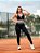 LEGGING SINTONIA DINAMIC PRETO COM AZUL TURQUESA - Imagem 2