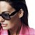 OCULOS DE SOL RETRO PRETO - MODELO EVA - Imagem 2