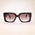 OCULOS DE SOL PRETO/TARTARUGA DETALHES EM MOSTARDA - MODELO JOANA - Imagem 1