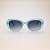 ÓCULOS DE SOL OVAL AZUL CELESTE - MODELO MARINA - Imagem 1