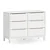 Cômoda 6 gavetas Cozy - Branco Fosco - Imagem 4
