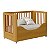 Berço que vira Mini Cama - Boom Wheels 2 em 1 com Rodízios - Savana - Imagem 3