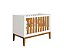 Berço mini cama Classic Branco com Savana - Imagem 1