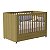 Berço que vira Mini Cama - Boom Plus Wheels 2 em 1 com Rodízios - Savana - Imagem 1