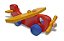 Avião em madeira  - Wood Toys - Imagem 1