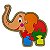 Quebra-cabeça Elefante - em madeira - Maninho - Imagem 1