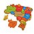 Quebra-cabeça Mapa do Brasil Grande - em madeira - Maninho - Imagem 2