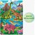 Quebra-cabeça 100 peças - Reino dos Dinos Metalizado - Toyster - Imagem 2