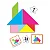 Tangram em Madeira - Nig - Imagem 2
