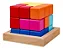 Cubo 3D Tetris em Madeira Educativo - Imagem 1
