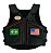 Kit Calça e Colete Personalizado Dupla Franja - Imagem 4