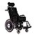 Cadeira de Rodas Confort Reclinável Plus Aluminio - Imagem 6